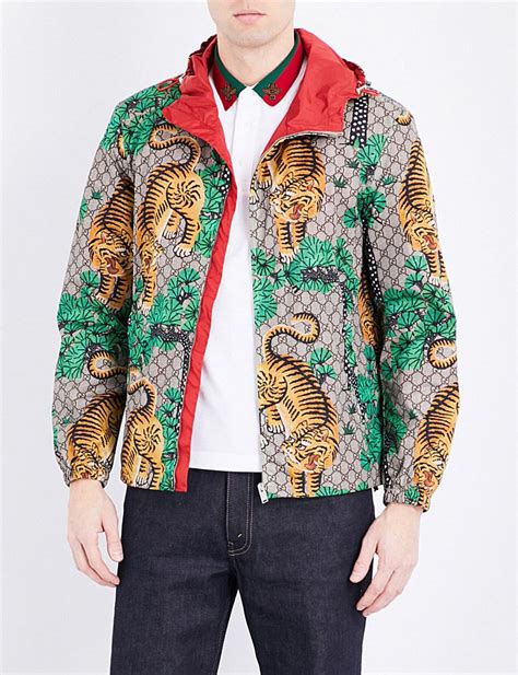 gucci wool coat tiger|gucci life jacket.